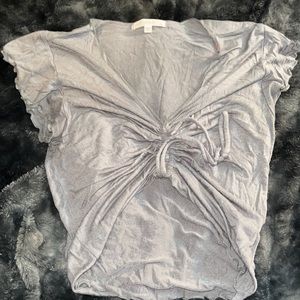 Dark blue/ Gray crop top